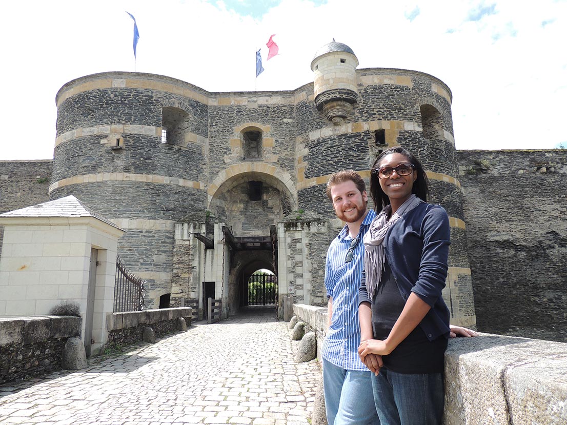 Angers Castle Entrance